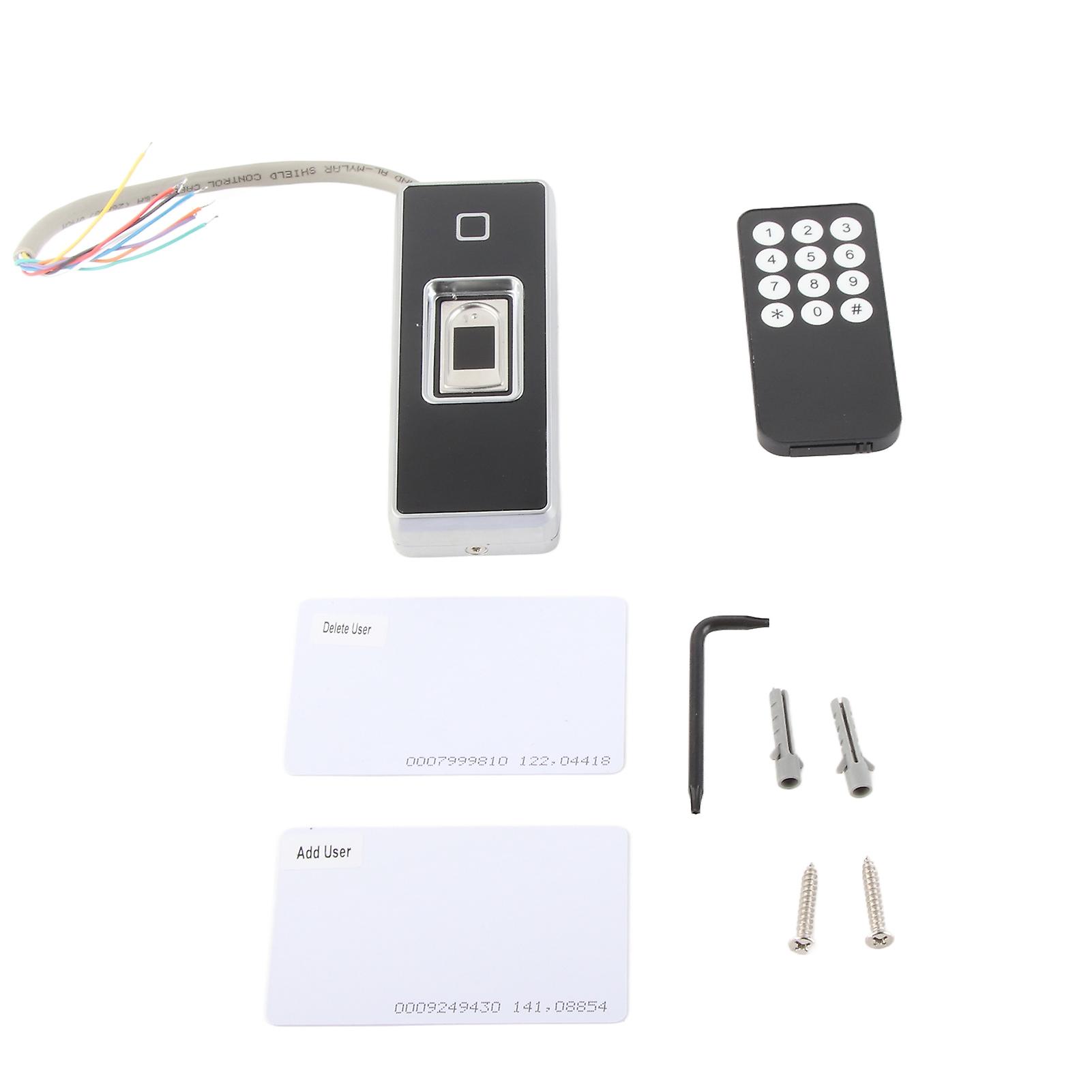 Access Control Machine RFID 125KHz ID Card Fingerprint WG26 Metal IP68 Waterproof for Home Safety