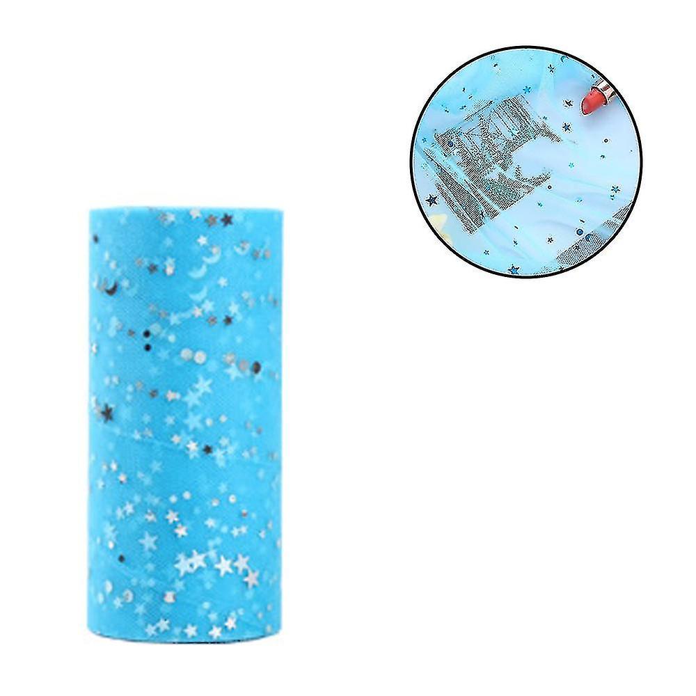Tulle Fabric Tulle Roll Table Runner With Glitter Tulle Ribbon Ty-YUHAO