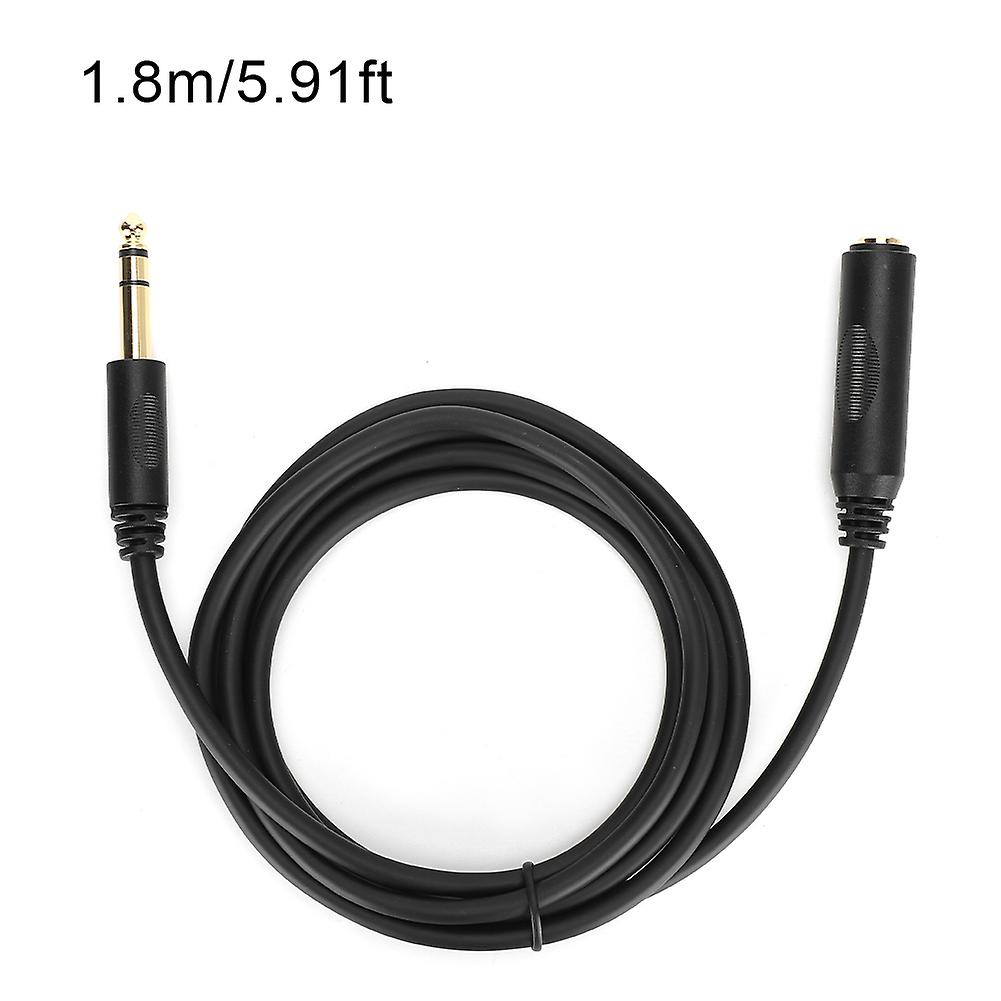 6.35mm Stereo Audio Extension Cable Pure Copper Conductor with Shielding Function