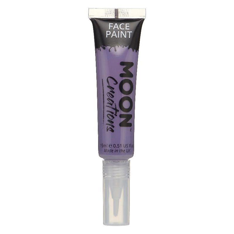 Moon Creations Face & Body Paints With Brush Applicator, 15ml Single C01570