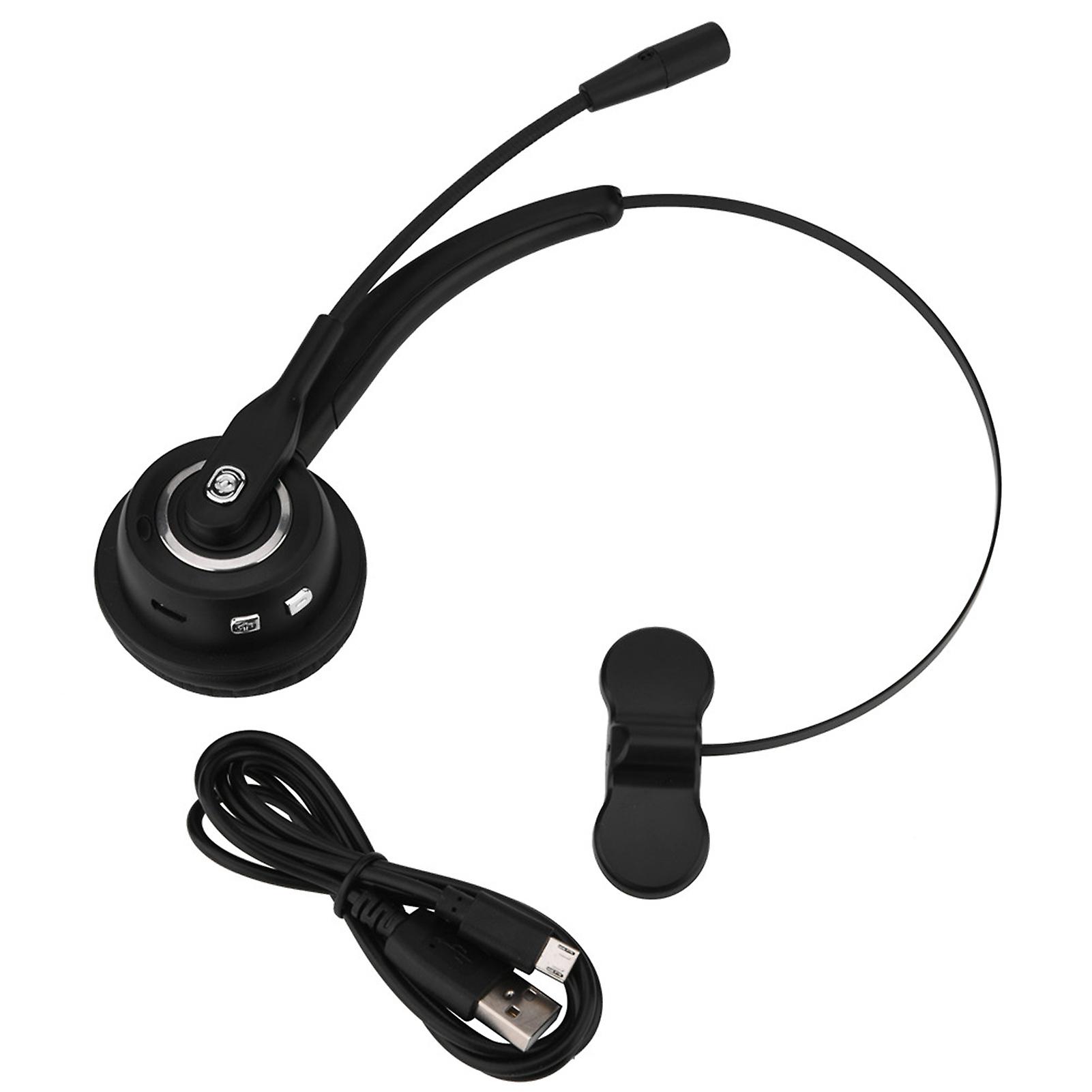 Bluetooth Headset for Call Center, 12 Hours Call Noise Reduction