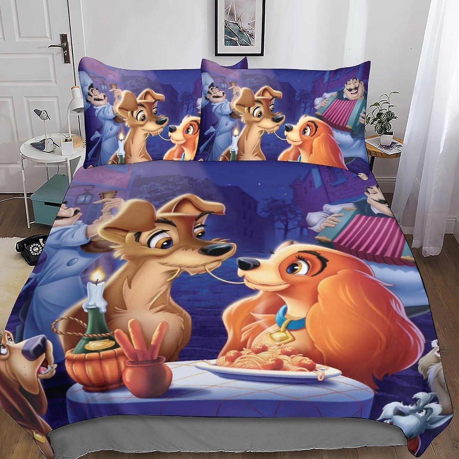 Homemissing Set di biancheria da letto per letto matrimoniale, motivo graffiti hippie, copripiumino per bambini e ragazzi, moderno, con 2 federe, cerniera e lacci
