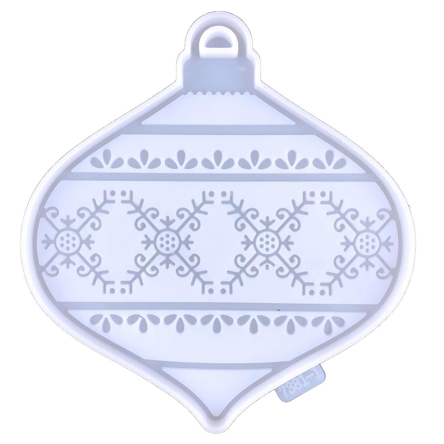 Silicone Mold Reusable Easy to Clean Not Sticky Heat-resistant Durable Decoration Flexible Pendant C