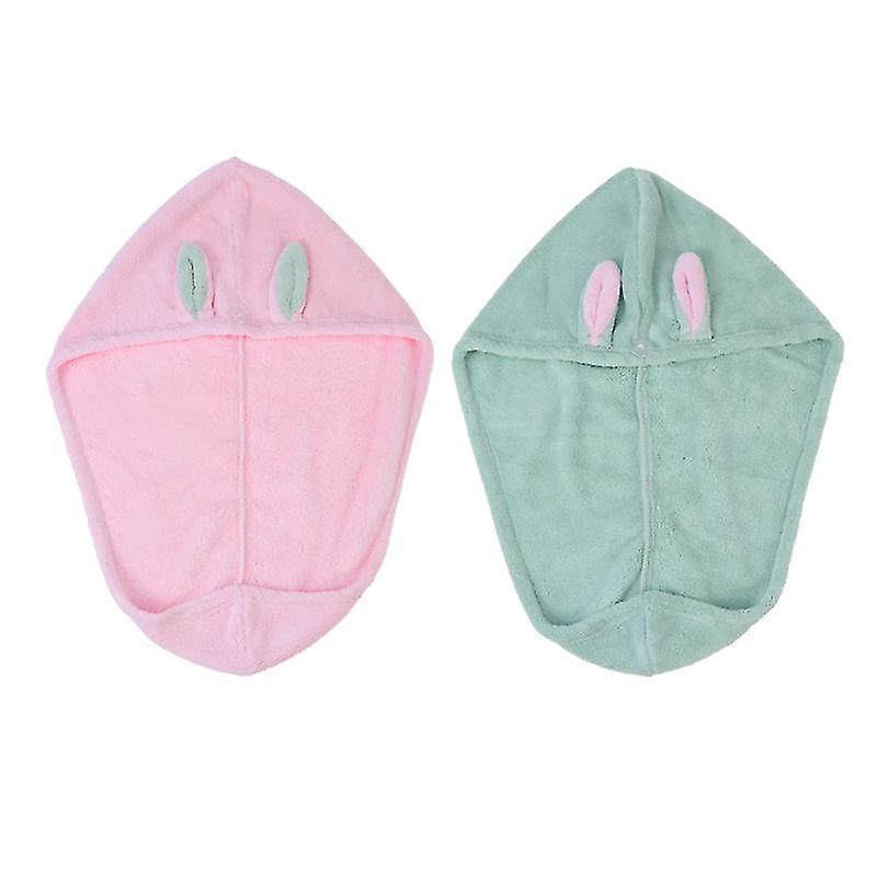 Coral Velvet Shower Cap For Shower Use