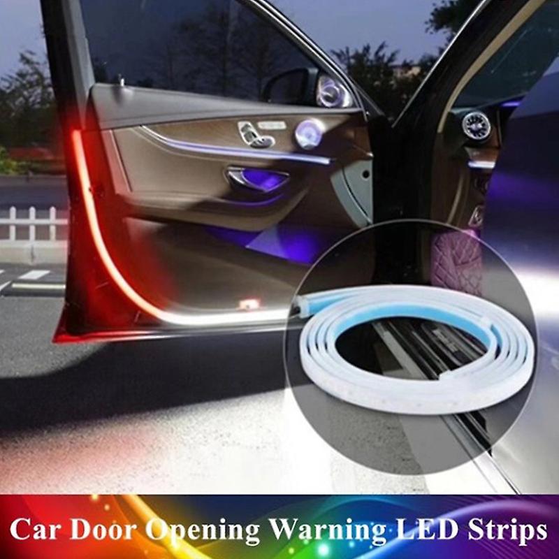 Scan When Starting Car Hood Lights Universal Headlight Strip Daytime Running Light Drl Decorative Lamp Bar 12v Ambient Backlight