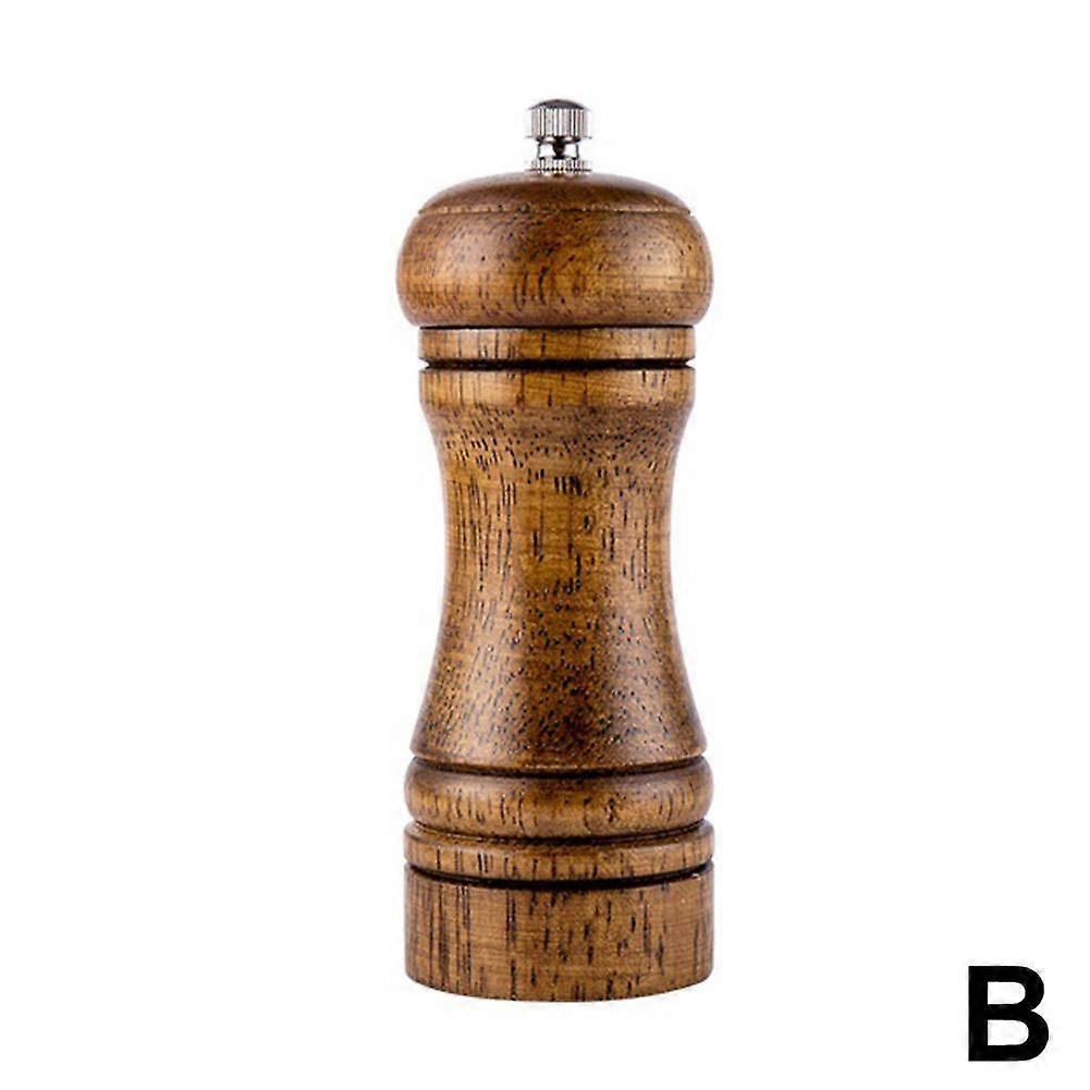 Manual Grinder Tools Cooking Pepper Grinder Hand Movement Wood Pepper Mill