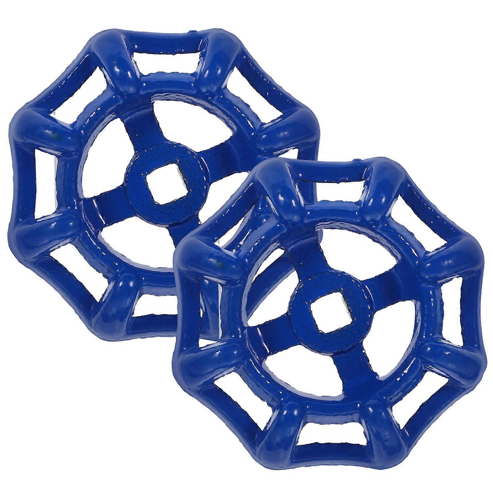 2 قطعة استبدال بوابة صمام عجلة صنبور صمام مقبض عجلة مقبض معدني خرطوم مريلة مقبض