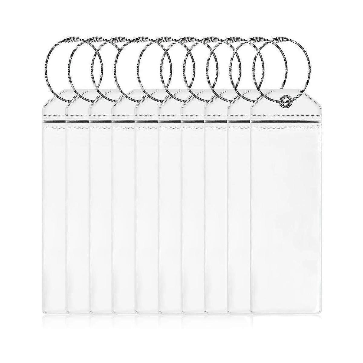 Visačky na zavazadla, Visačky na kufry po 10 kusech, Držák visaček na zavazadla na výletní plavbu, Štítky na zavazadla, Zavazadlový štítek na výletní plavbu