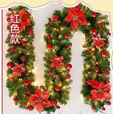 Joulukoristelu rottinki