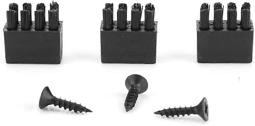 3 pcs ArrowRest replacement brush with 3 screws for Hostage ArrowRest archery bow