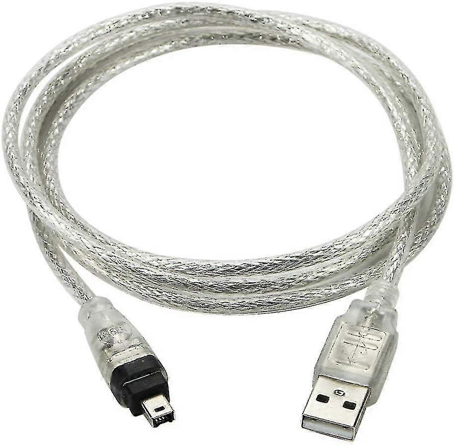 Cy Usb Uros Firewire Ieee 1394 4pin Uros Ilink Adapteri johto kaapeli Dcr-trv75e Dv 1m Usb Firewire Kaapeli