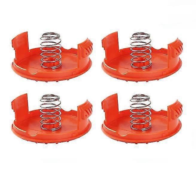 Replacement Black+decker Rc-100-p Replacement Spool And Spring For Afs Trimmer Spool Cap4pcs-orange
