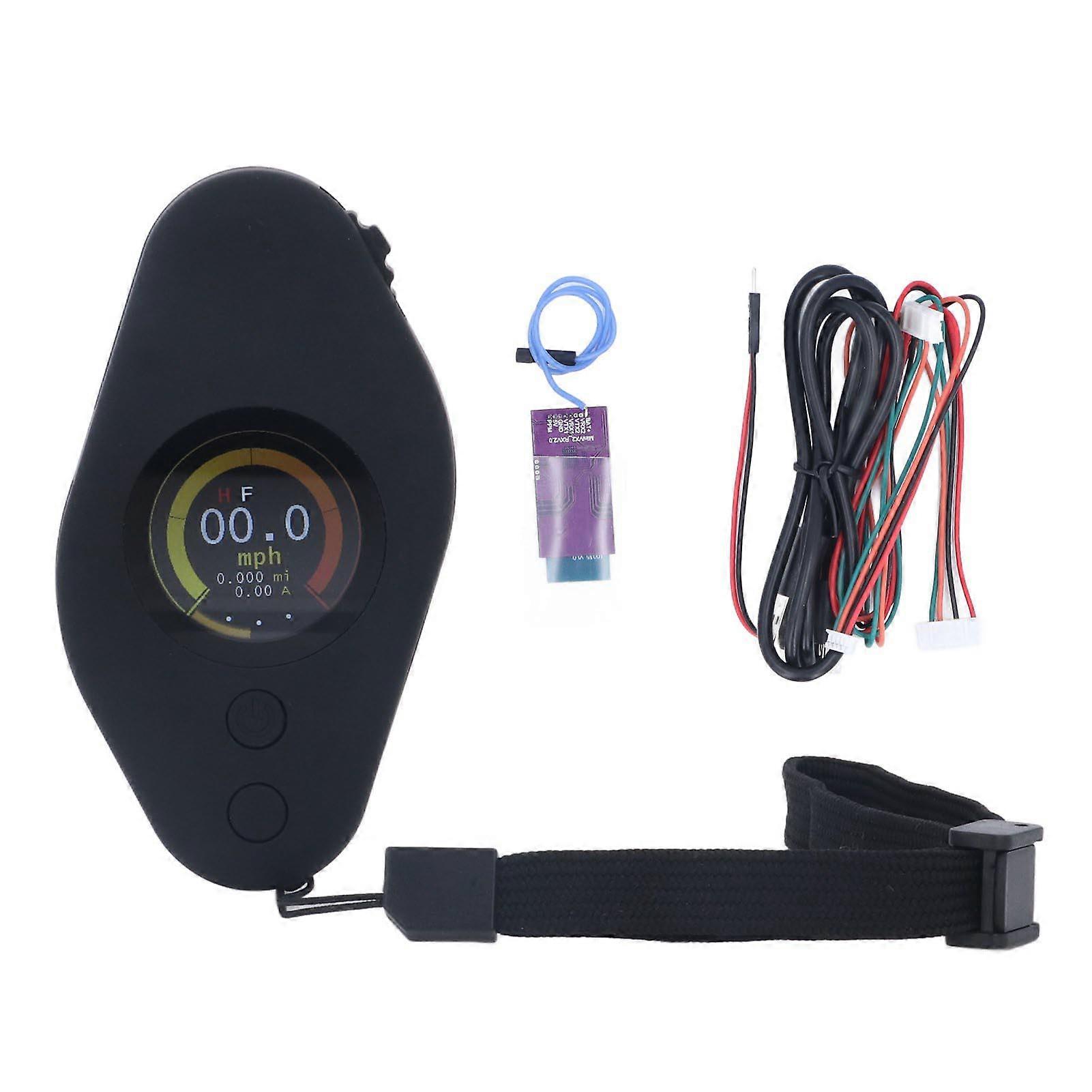 For Wireless Skateboards Remote Control 2.4G Electric Skateboards Controller with High Definition LCD Color Screen