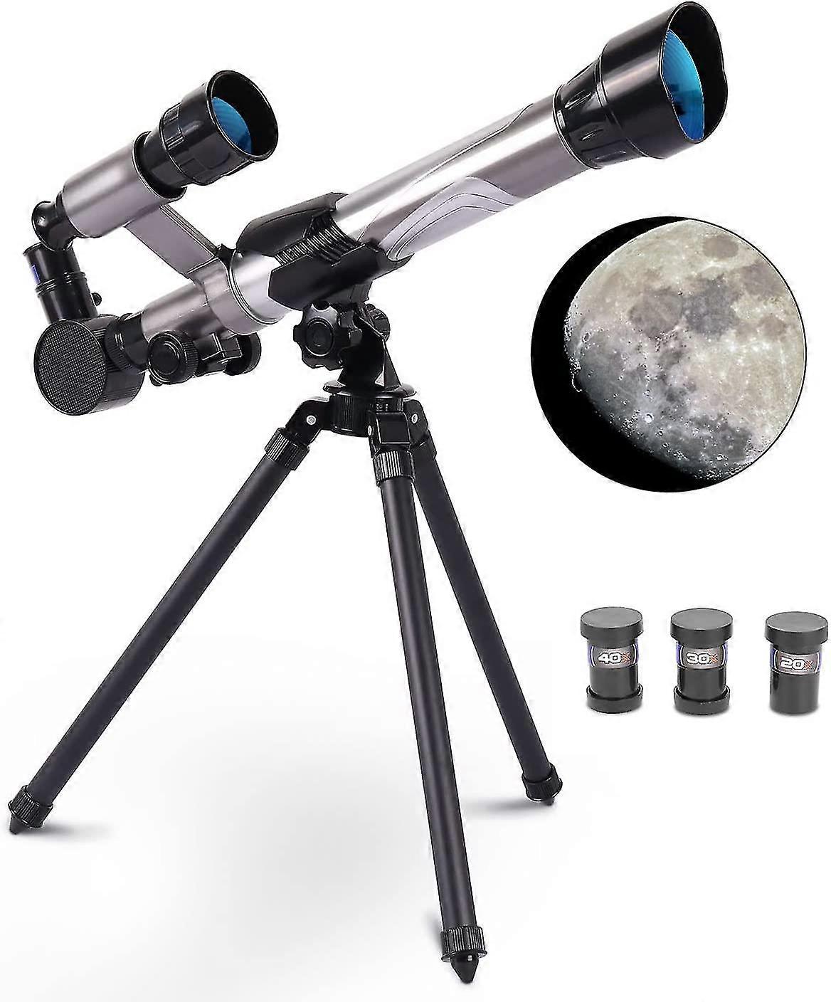 Astronomical Refractor Telescope With Tripod For Kids Beginners