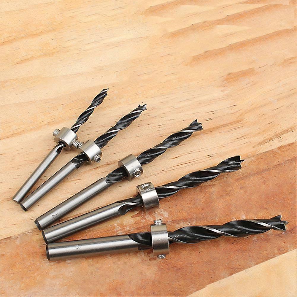 Stainless Steel Woodworking Tool Drill Locator Depth Stop Collars Ring Positioner