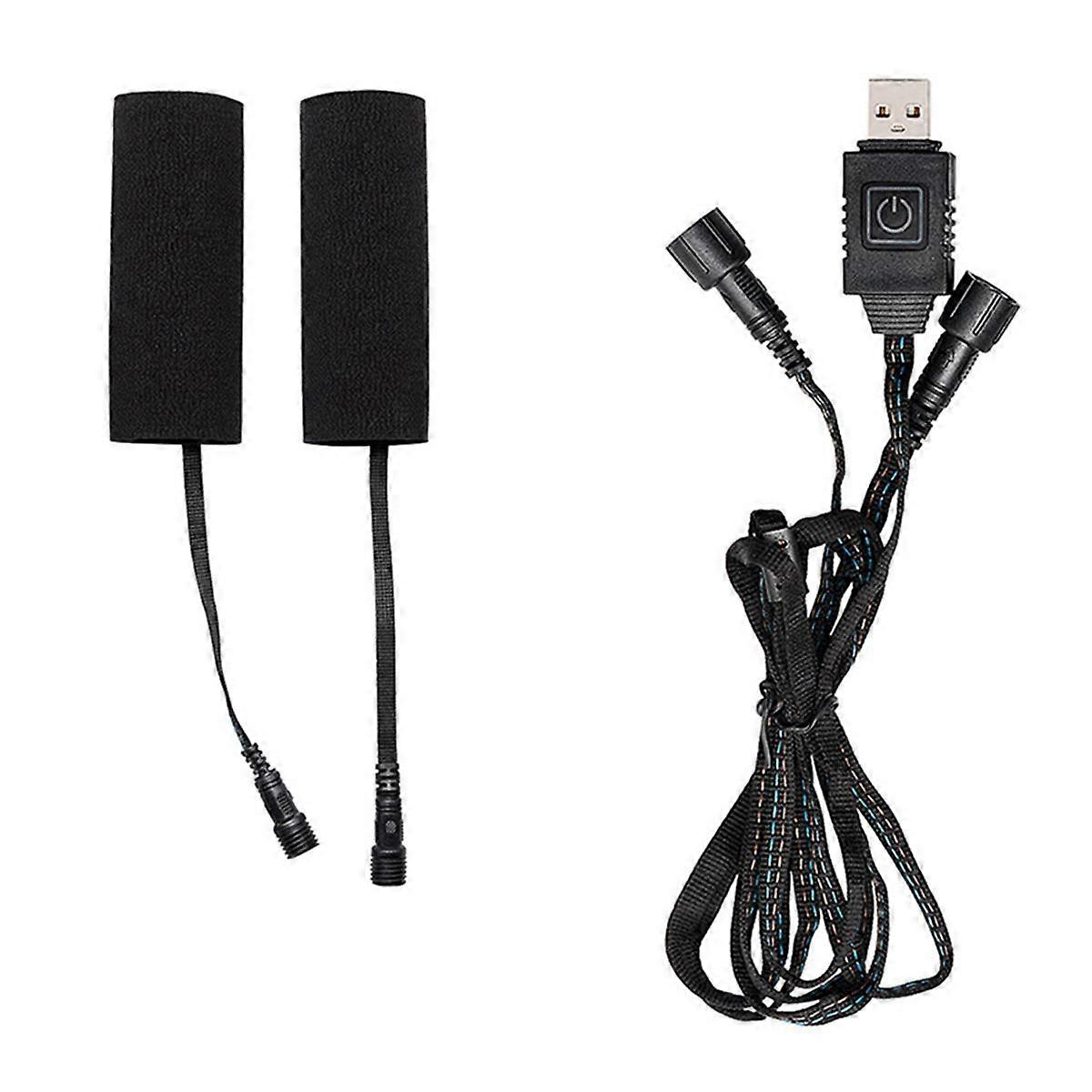 Motorcycle Heated Grips Handlebars USB Adjustable Insulated Handlebars Electric Scooter Bicycle War