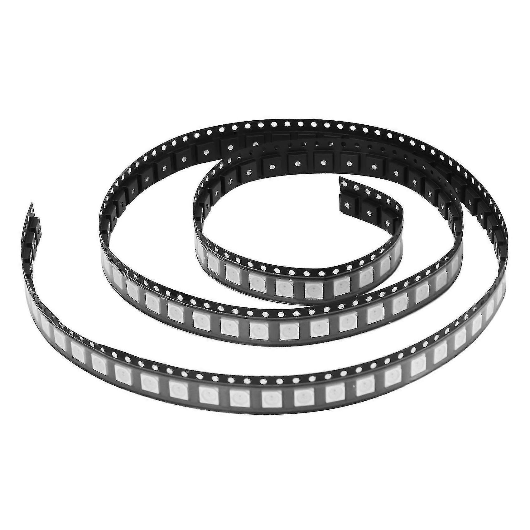 100pcs Rgb Chip 5050smd White Pcb Ws2812 Addressable Chip Pixels Dc5v