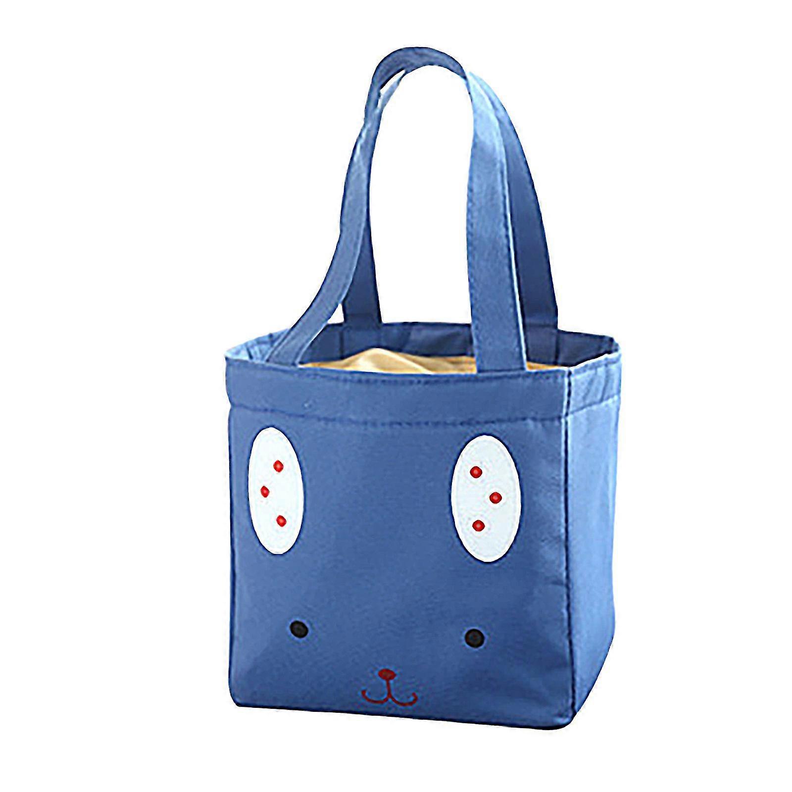 Cute Portable Thickened Heat Preservation Expression Lunch Bag