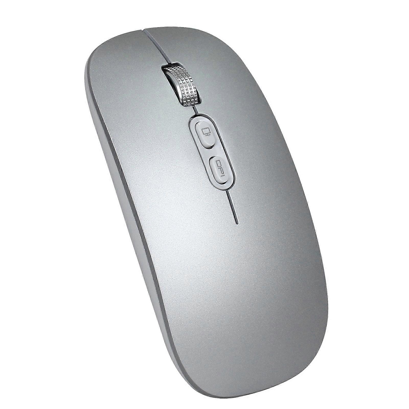 One Button Desktop Wireless Mouse BT5.1+2.4G Optical Mouse Gift for Unisex