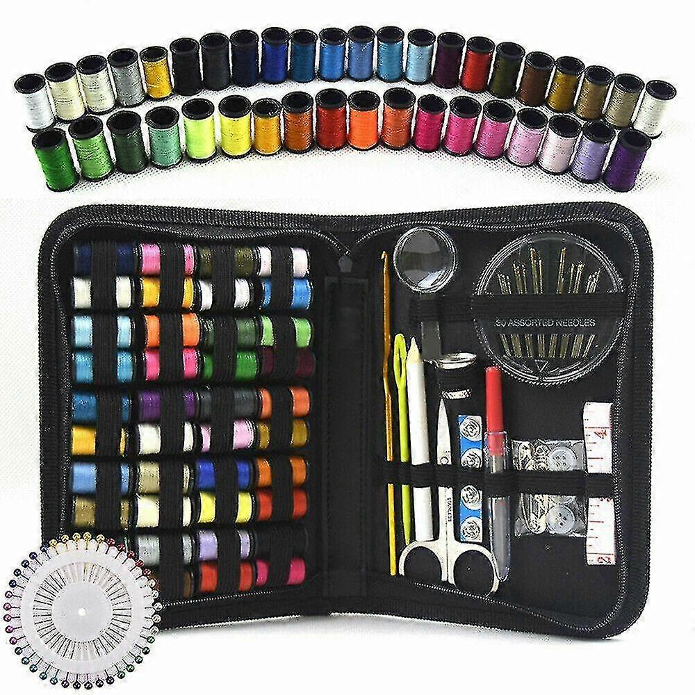 128x Home Travel Sewing Kit Thread Threader