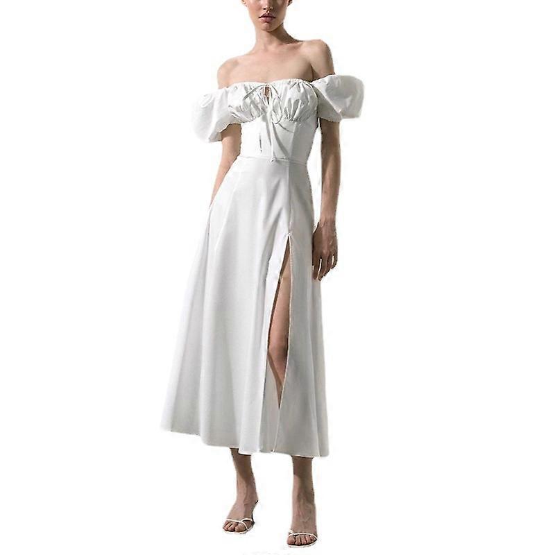 Women's Solid short Sleeves puff sleeve