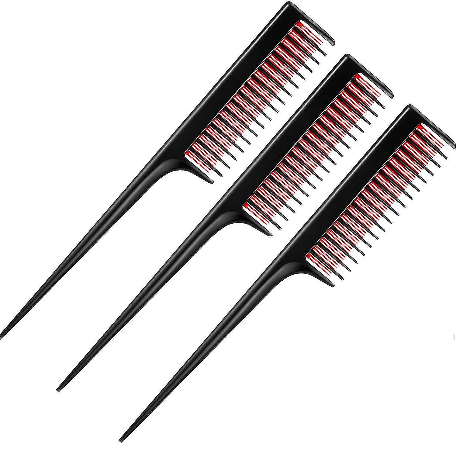 Fine Tooth Metal Tail Pin Styling Combs