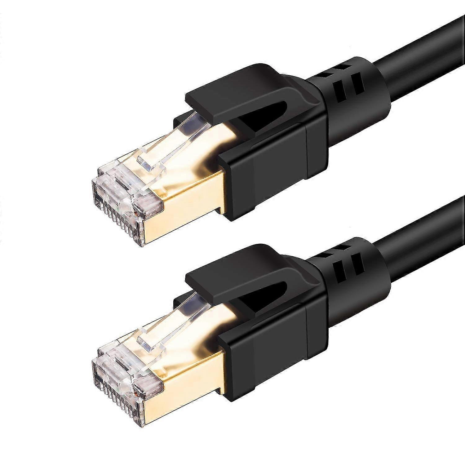 cat 8 ethernet cable, lan rj45 network cable sftp speed 40 gbps / 2000mhz (3m)