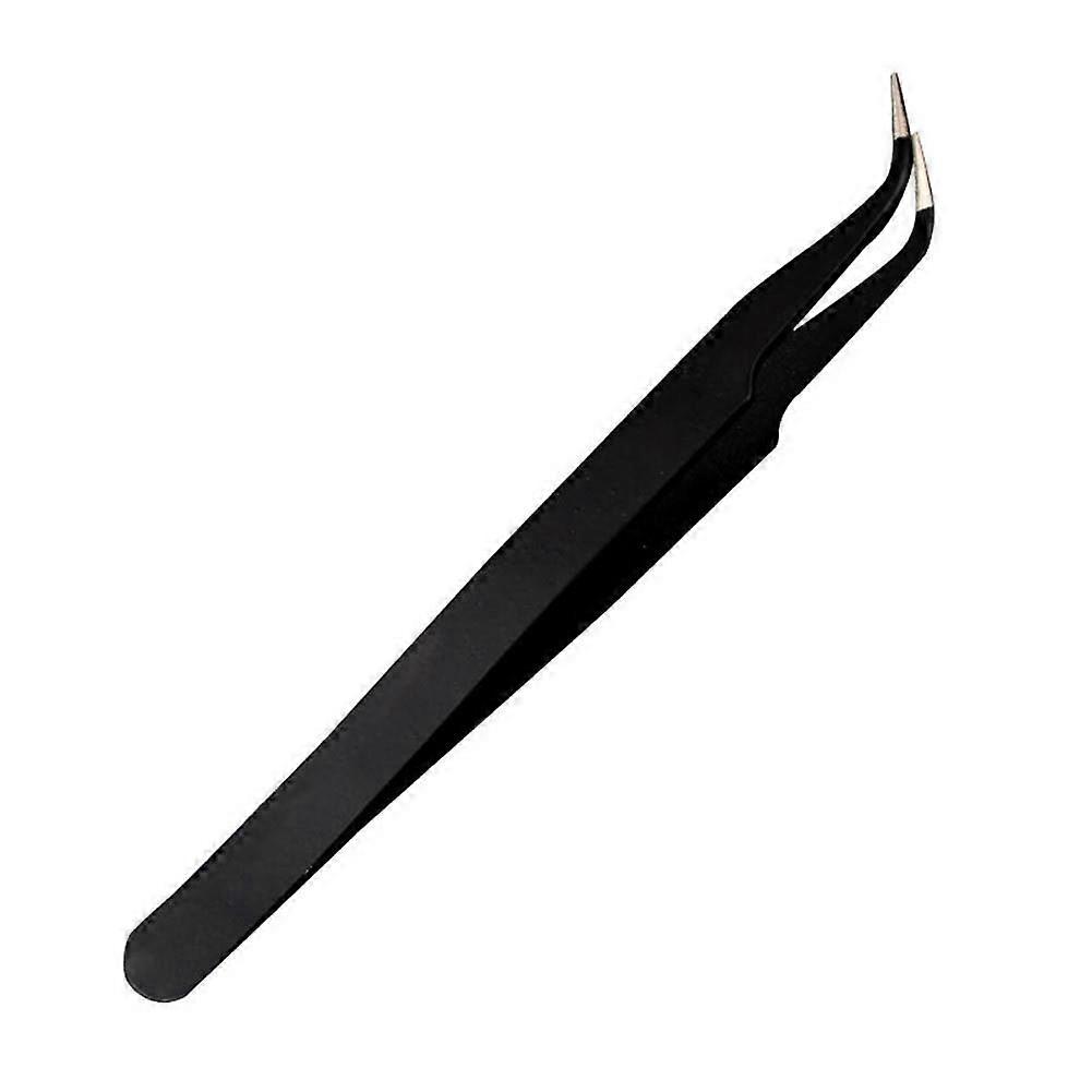 Precision Stainless Fine Point Eyelash Tweezers Eyelash Grafting Extension Tool Straight