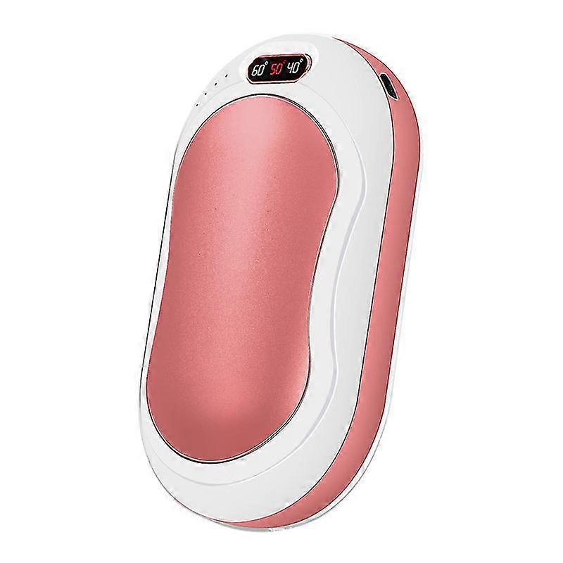3 In 1 Electric Hand Warmer Power Bank Rechargeable Pocket Heater Led Flashlight