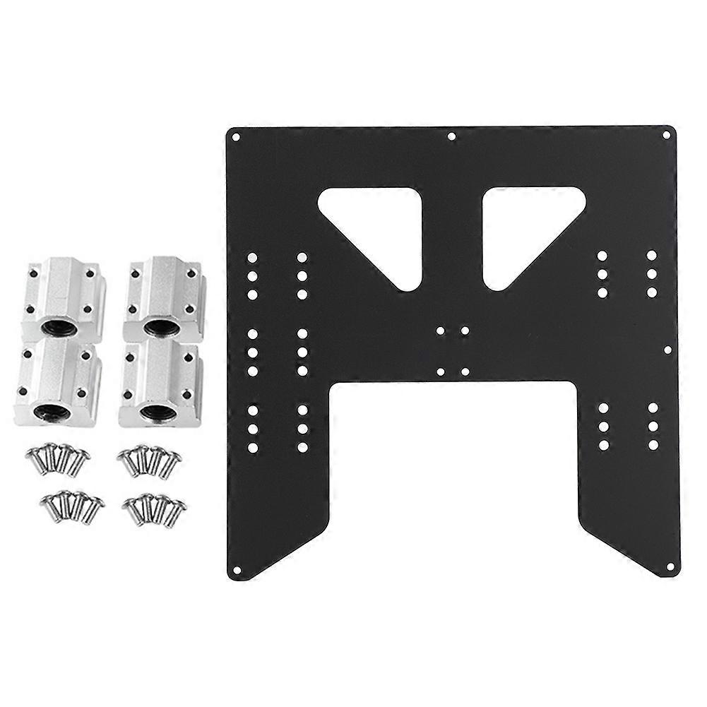 3D-Druckerzubehör Z-Achsen-Heißbett-Stützplatten-Schieberegler-Kit für Prusa I3/Anet A8 A6
