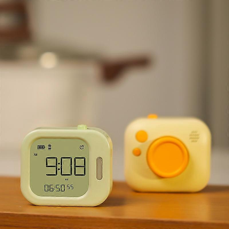 Children's Digital Alarm Clock, Night Light, LCD Screen, Eye Protection Alarm Clock, Lovely Wake-up Timer By Children's Sleeping