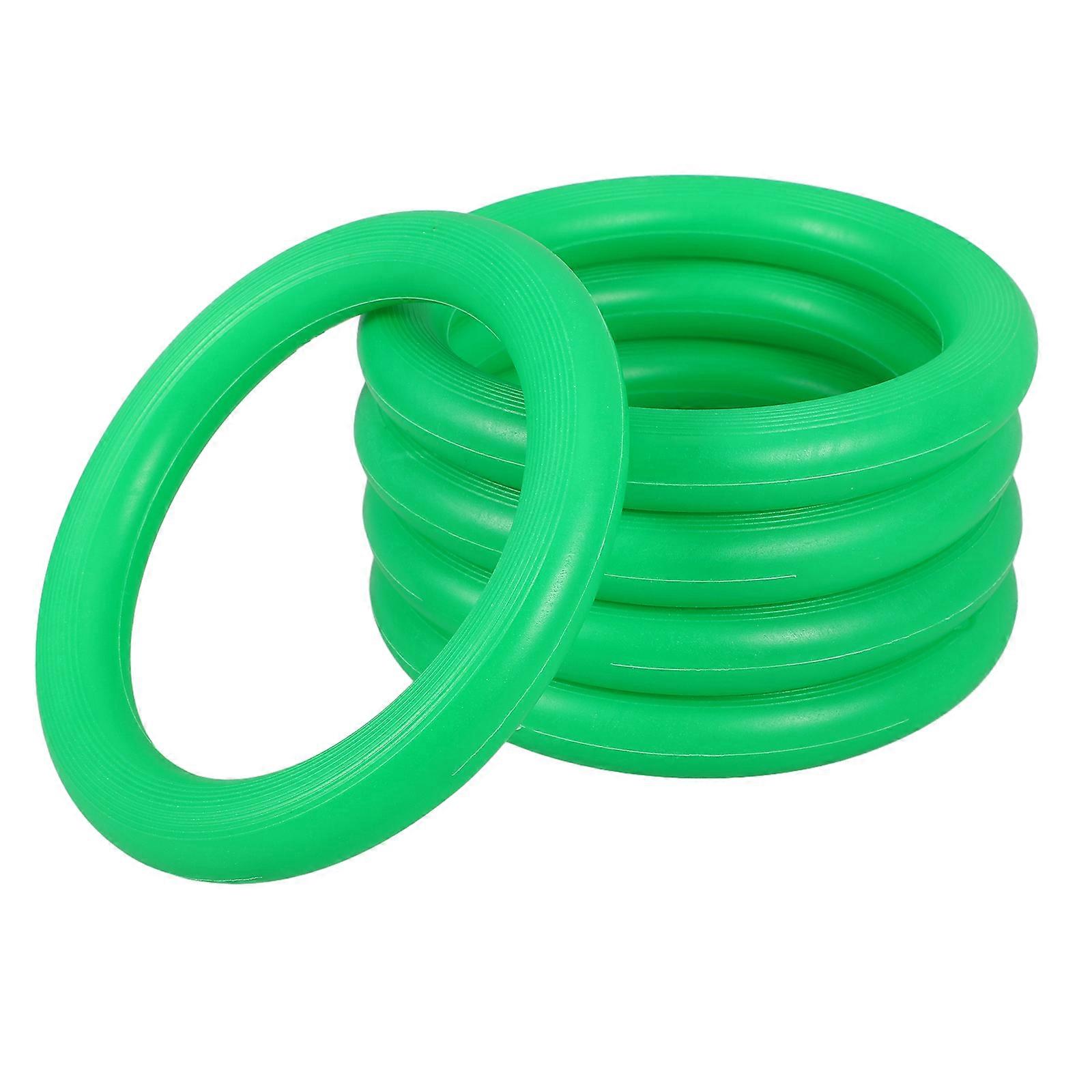 5stk yoga bold fastgørelse ringe basketball fodbold baser desktop bold display stativer (15cm)