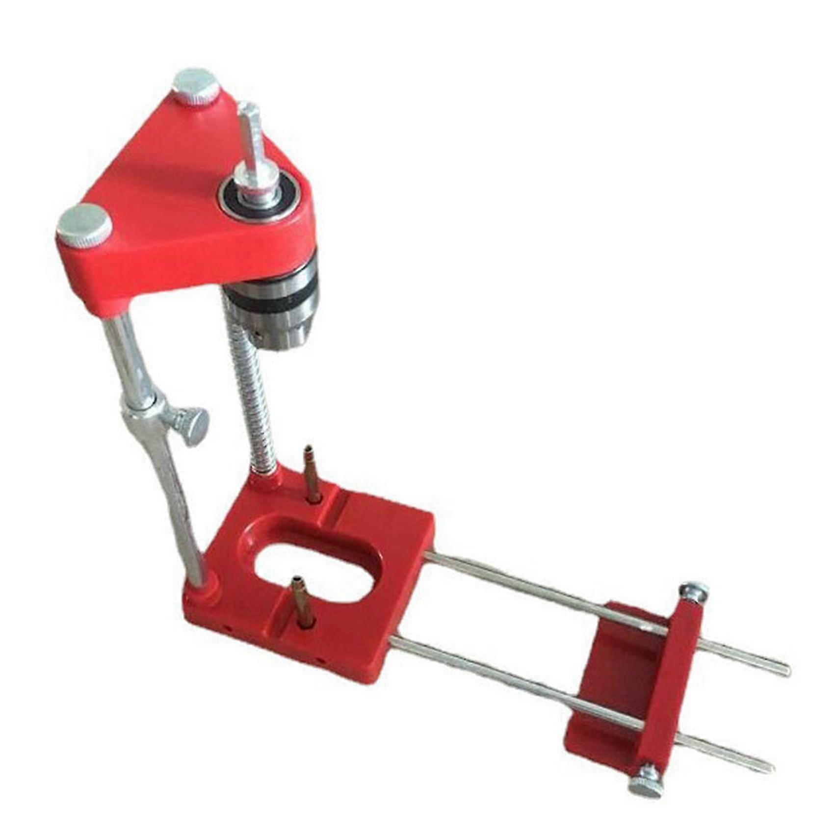 Portable Drilling Locator Woodworking Locator Open Hole Locator Tool Positioner Red