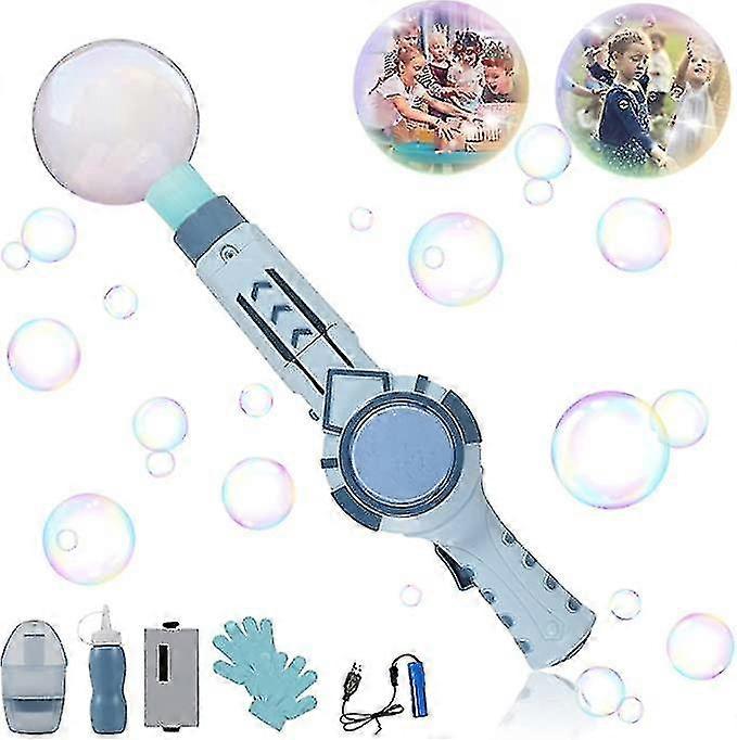 Elastic Smog Bubble Machine, Automatic Magic Smoke Bubble Blower Machine