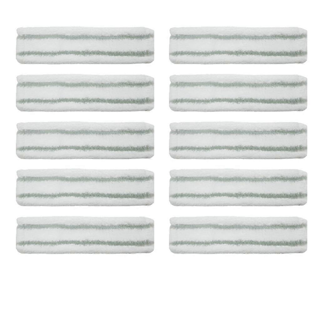 10Pc Microfibre Mop Cloths for WV1 WV50 WV75 Window Cleaner Machine Glass Wiper Pad Rags Cleaning T