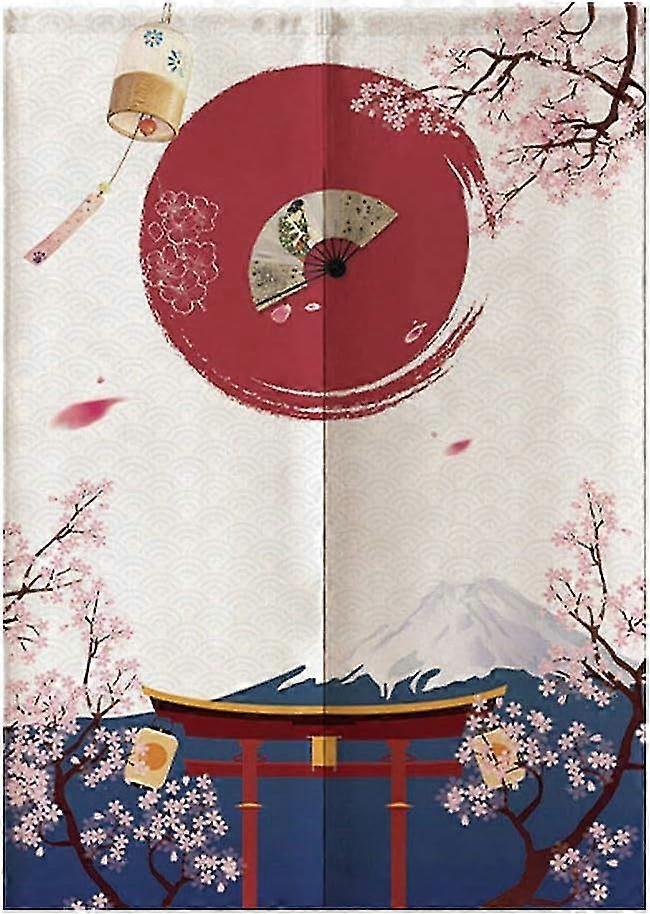 ドアカーテンポリエステル布キッチンショップレストランドアカーテン80 * 120cm