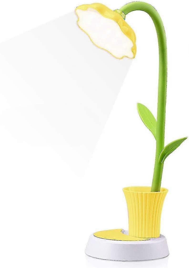 Kids Desk Lamp - Creative Rechargeable(yellow)
