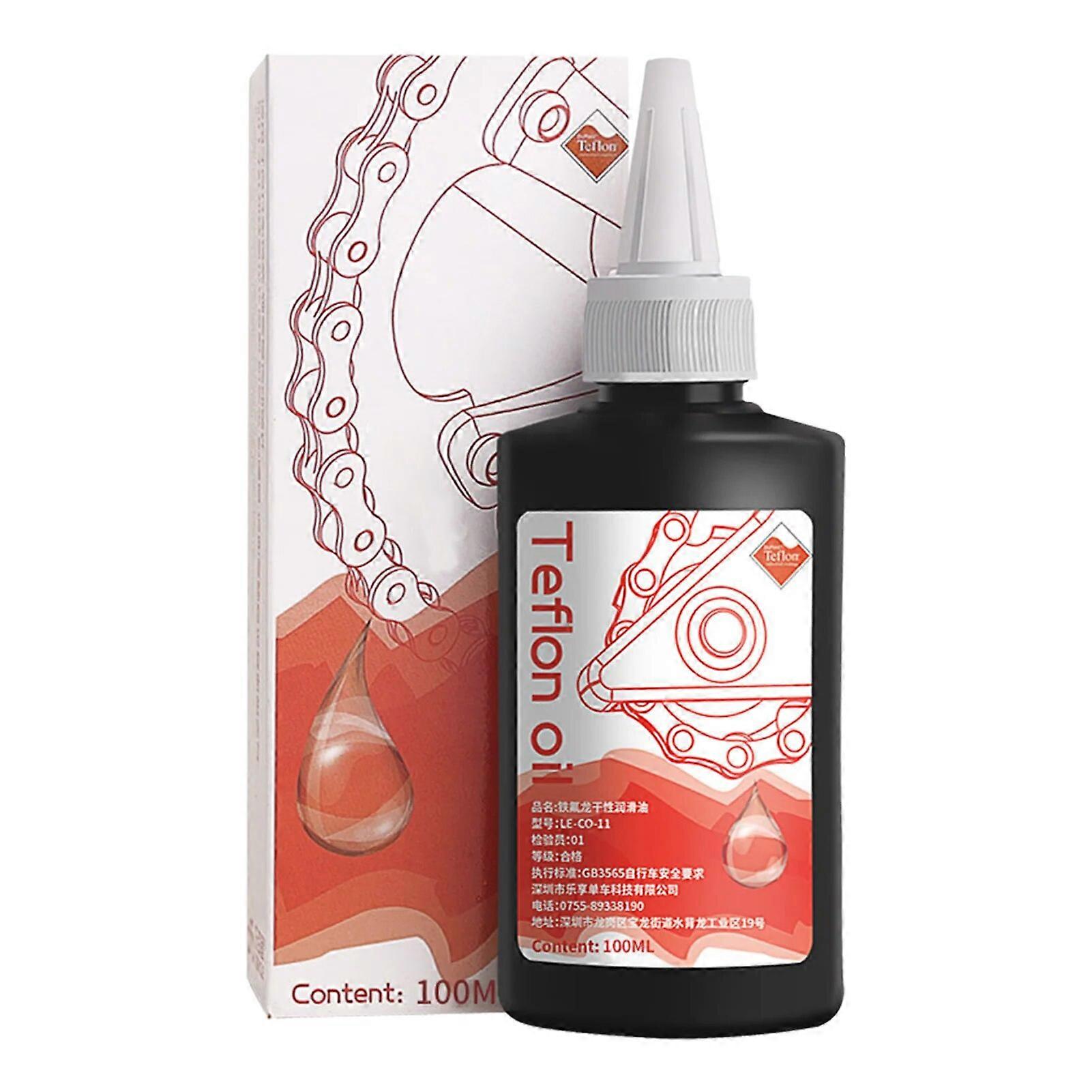 100ml自転車スペシャルテフロン潤滑剤MTBロードバイクドライルーブチェーンオイル防錆および防塵サイクリングメンテナンスラブリー