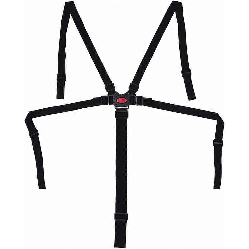 Universal 5-Point Safety Harness, Child Seat Belt Attachment of Highchair Seats for Highchairs and Pushchairs