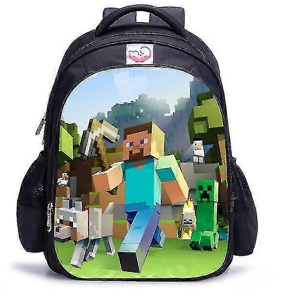YYH-Minecraft Waterproof Children's BackpackColor 8