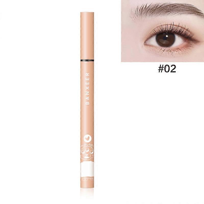 Waterproof Eyebrow Pencil Liquid Eyeliner Multifunction Eye Makeup Pen