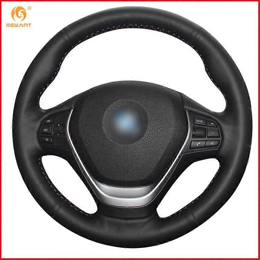 MEWANT sort bildæksel i ægte læder til BMW F20 2012-2018 F45 2014-2018 F30 F31 F34 2013-2017 F32 F33 F36