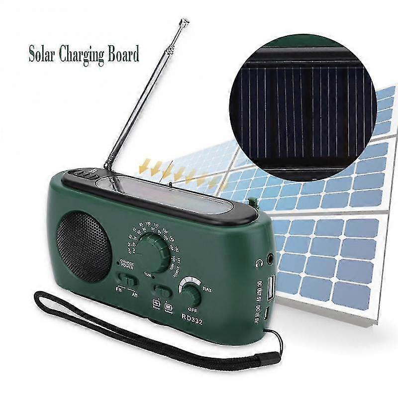 new arrival multifunctional radio hand crank solar usb charging fm am sw weather radio emergency led flashlight power bank