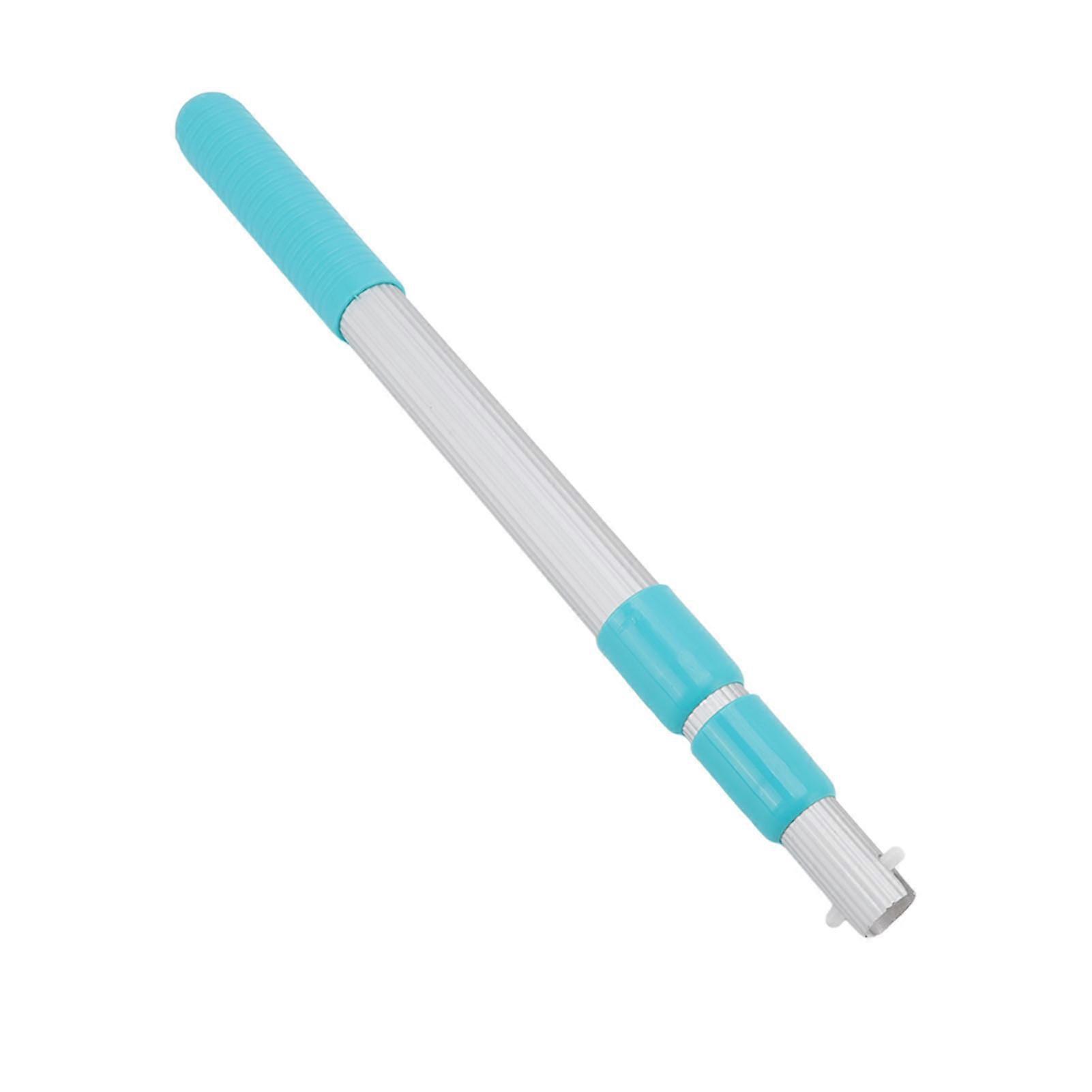 Swimming Pool Telescopic Pole 3 Sections Aluminum ABS Pool Cleaning Net Handle compatible Cleaning Accessory