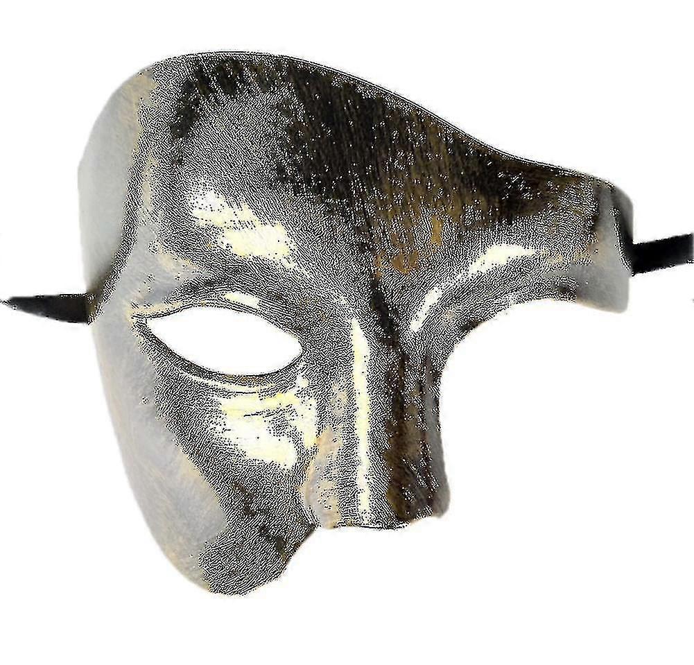 Masquerade Mask Vintage Phantom Of The Opera One Eyed Half Face Costume