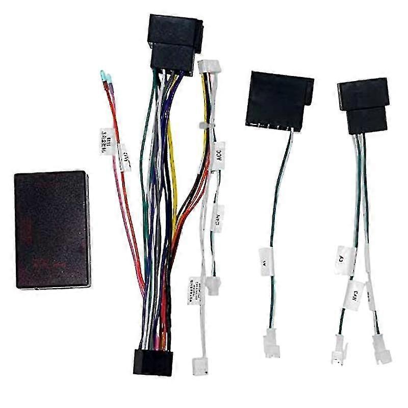 Car Audio 16pin Power Cord With Canbus Box Compatible With Mercedes-benz W209