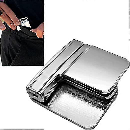 Multi-Function Belt Clip,Cordless Buckle Belt,Invisible Belt, Lazy Belt Tighten Waistband,Unisex