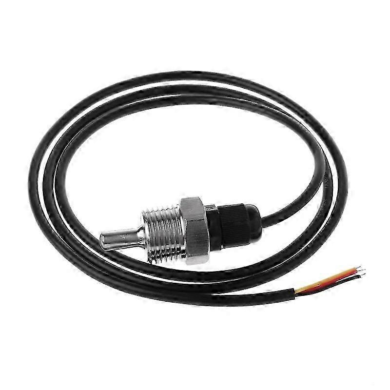 DS18B20 Digital Temperature Sensor G1/2 Thread Probe DIA=7mm 3-core Wire SUS304 p20241126731
