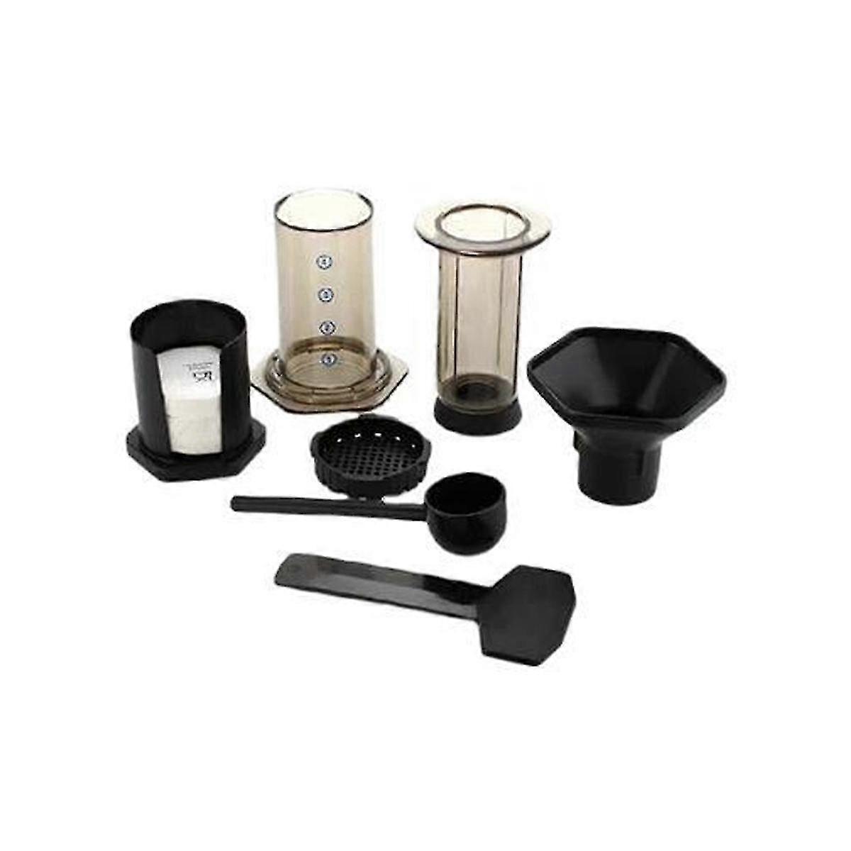 Caffettiera portatile preparata a mano francese Pressa a mano Filtro a goccia per Office Home Travel Camp