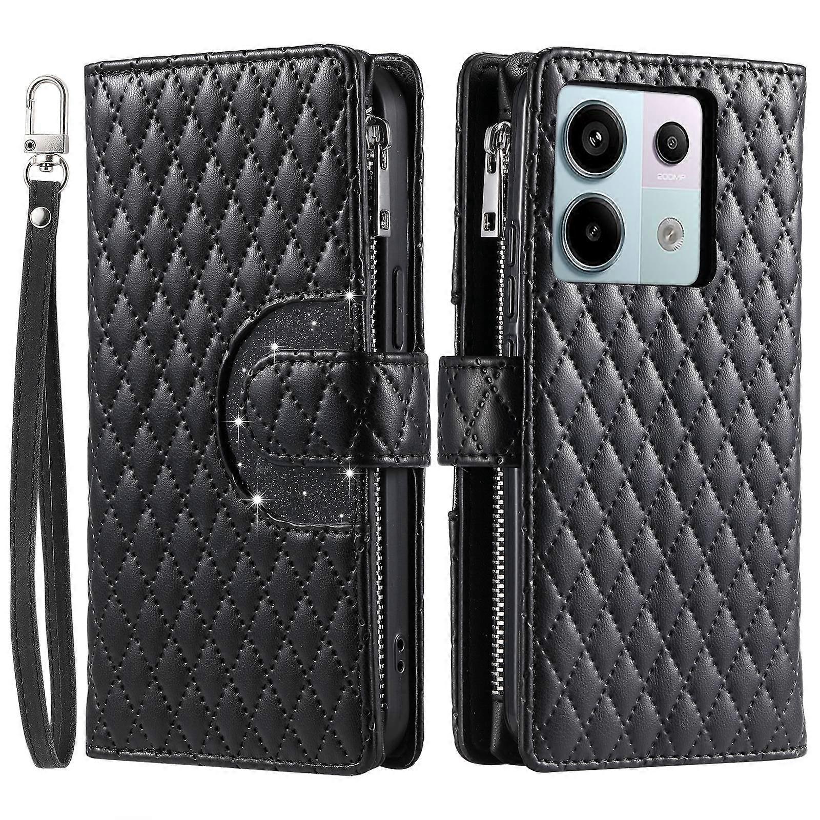 Lattice Leather Case For Xiaomi Redmi Note 13 Pro 5G